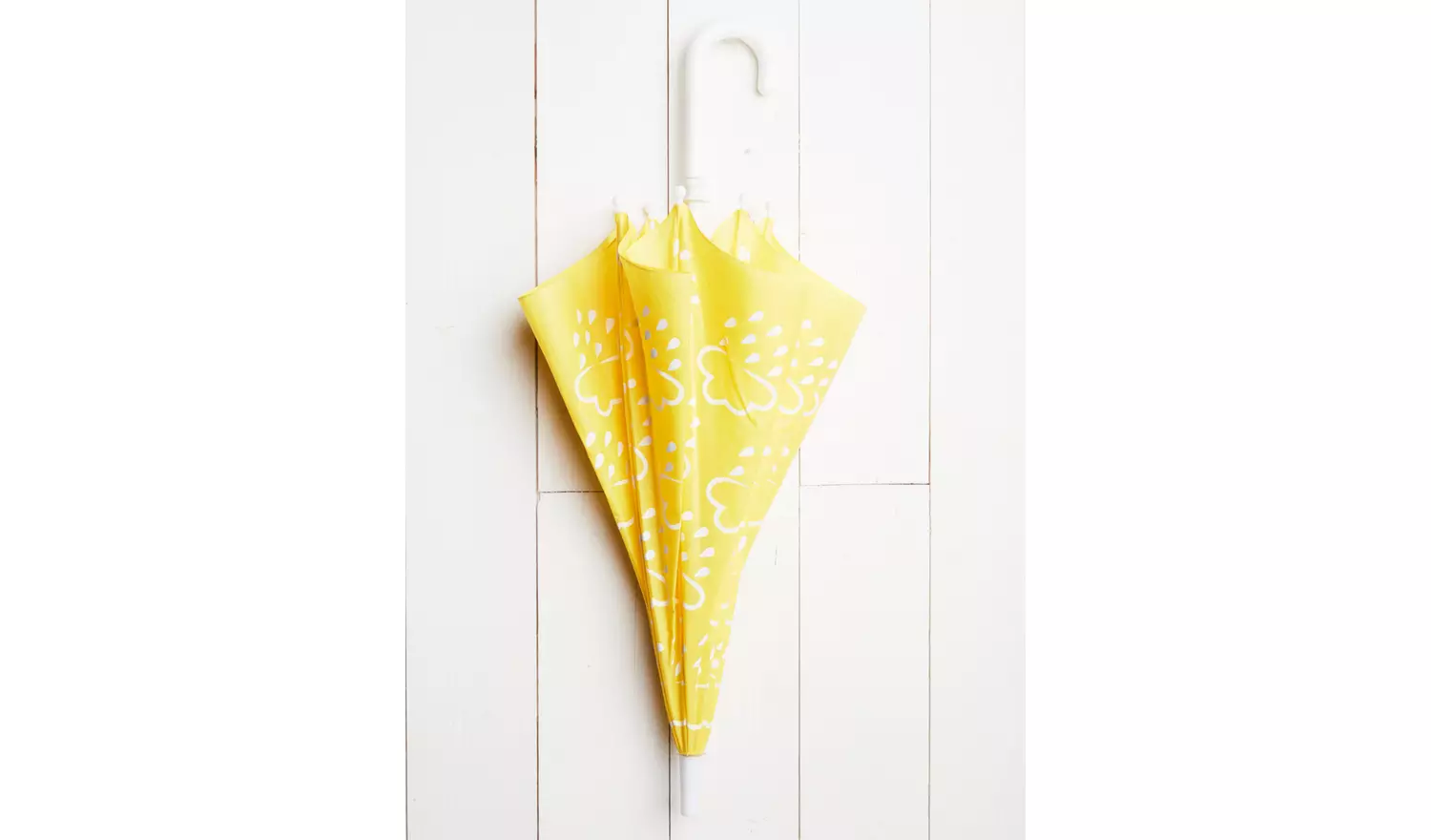 GRASS & AIR Little Kids Colour Revealing Kids Umbrella In Yellow One Size