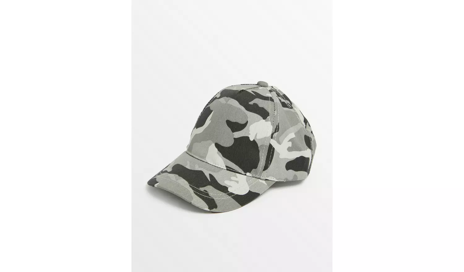 Grey Camo Print Cap 3-5 years