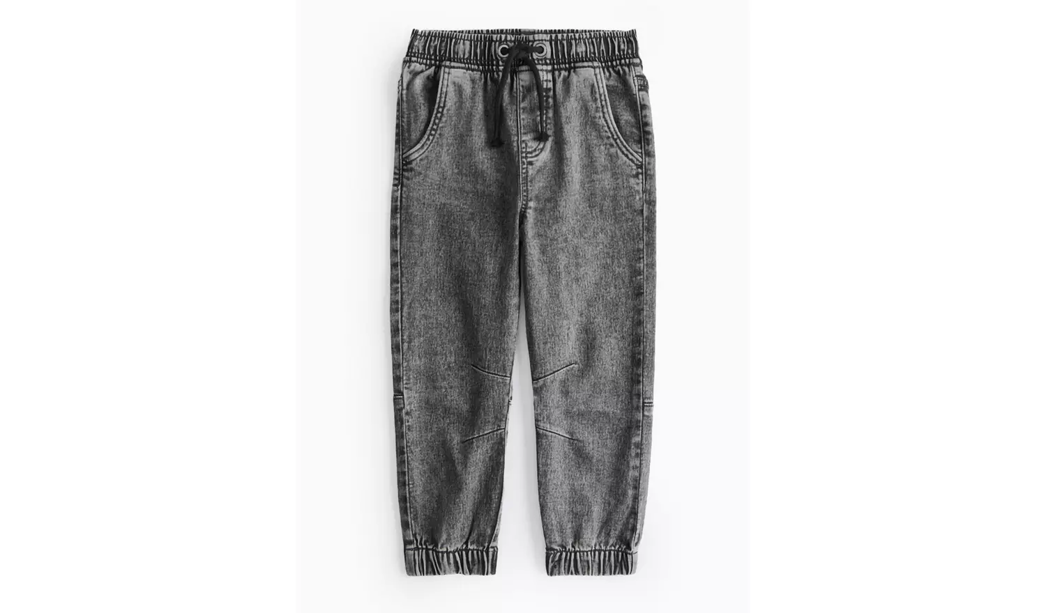 Grey Cuffed Loopback Jeans8 years