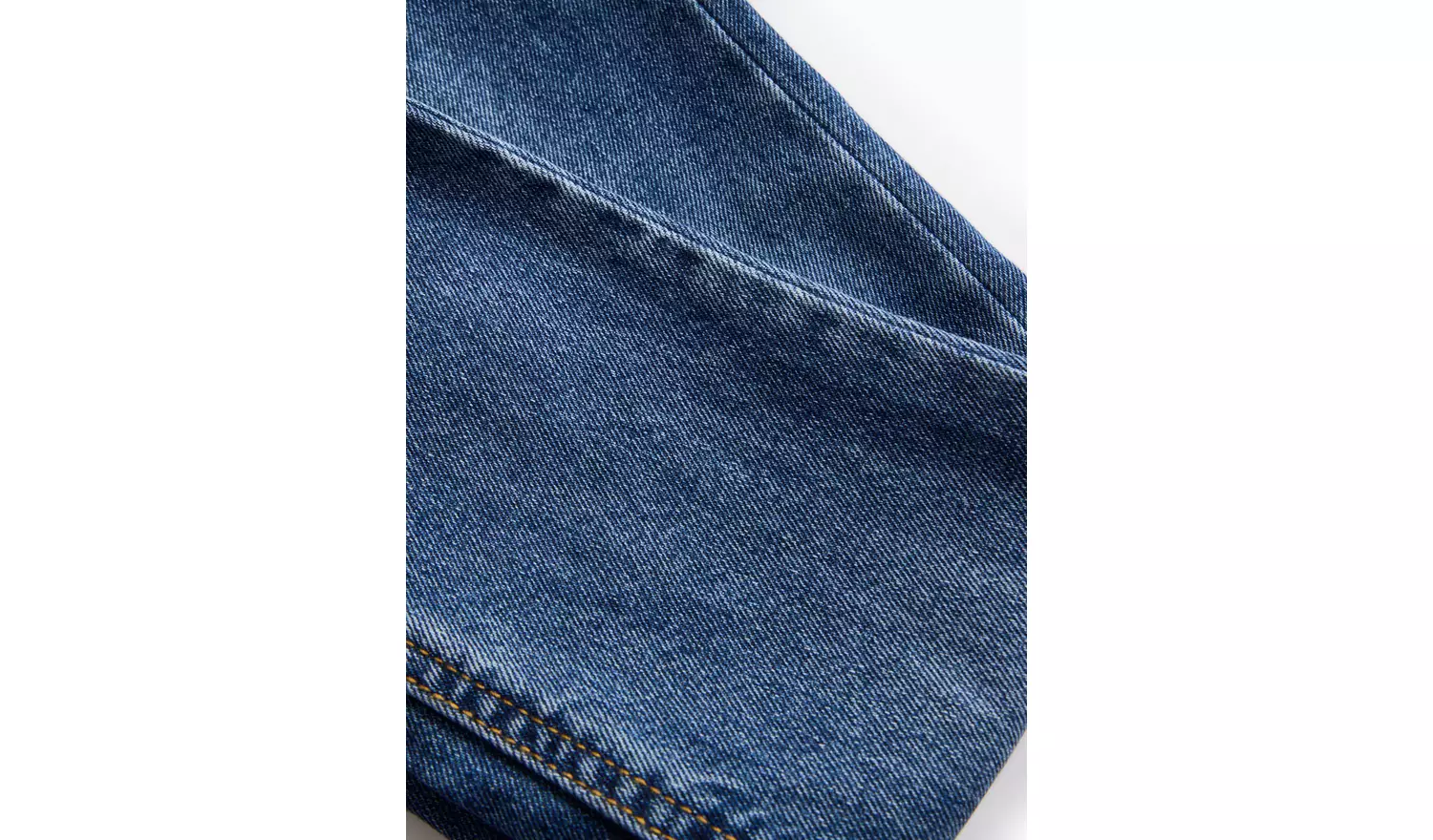 Blue Mid-Wash Straight Leg Jeans 7 years