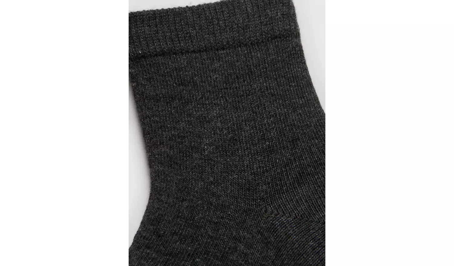 Plain Grey Socks 5 Pack6-8.5