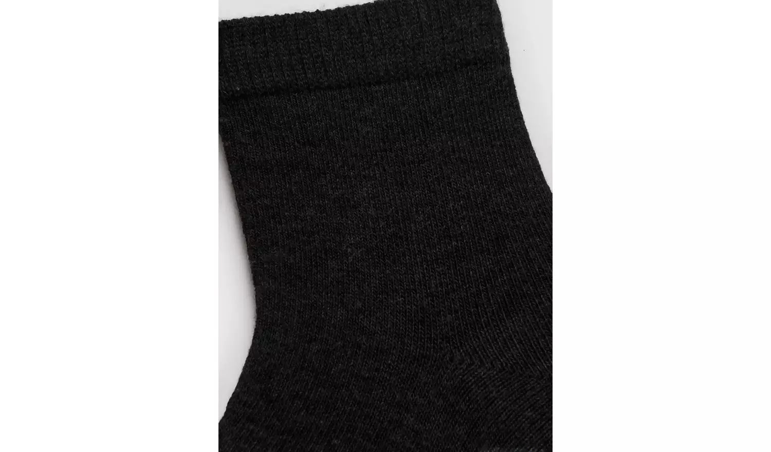 Plain Black Socks 5 Pack4-6.5
