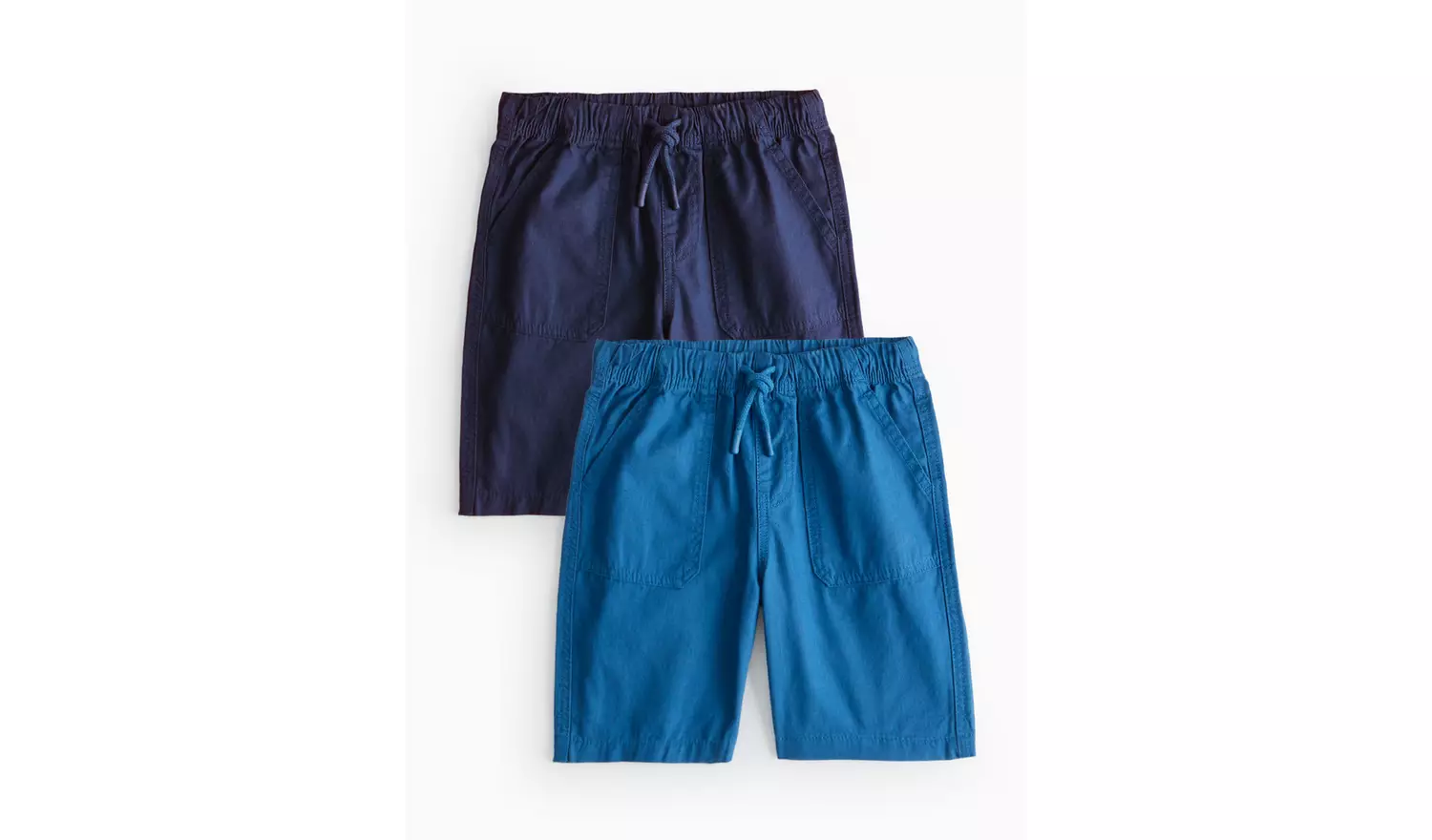 Blue & Navy Core Shorts 2 Pack 10 years