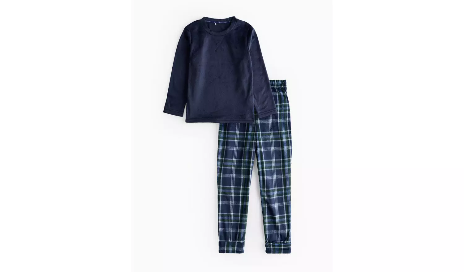 Mini Me Navy Fleece Pyjamas 11-12 years