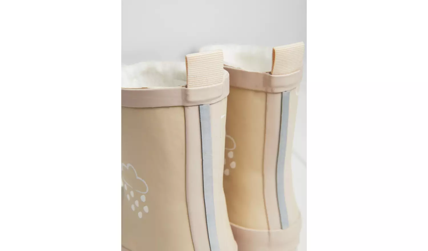 GRASS & AIR Stone Colour Changing Kids Winter Wellies 6 Infant