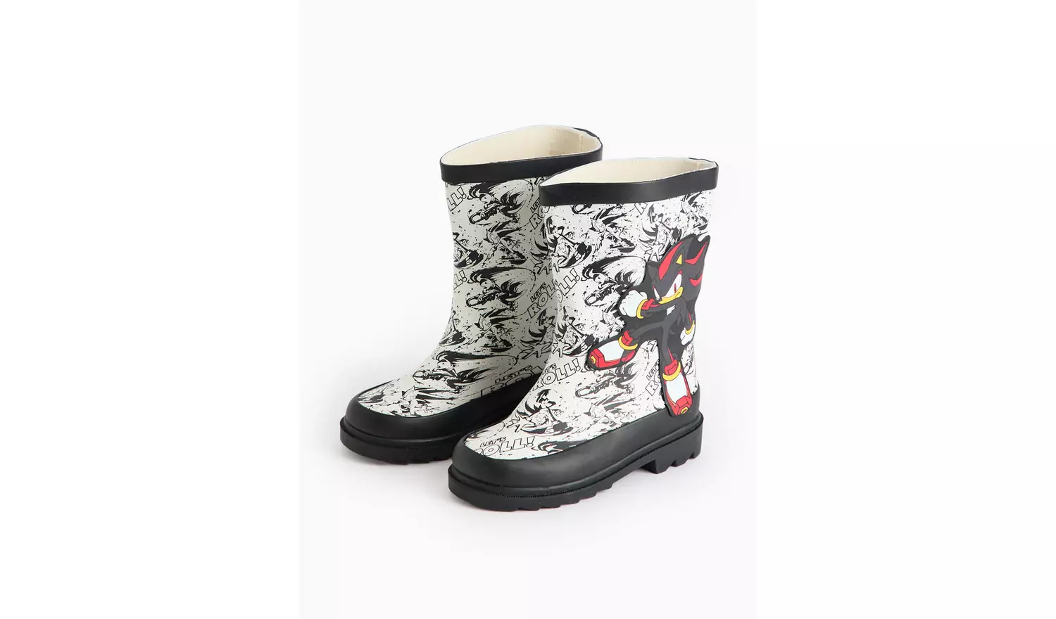 Sonic The Hedgehog Print Rubber Wellies 2