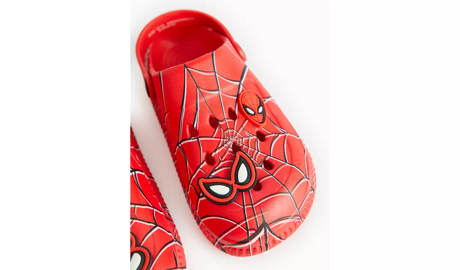 Disney Spiderman Red Ankle Strap Clogs10-11 Infant