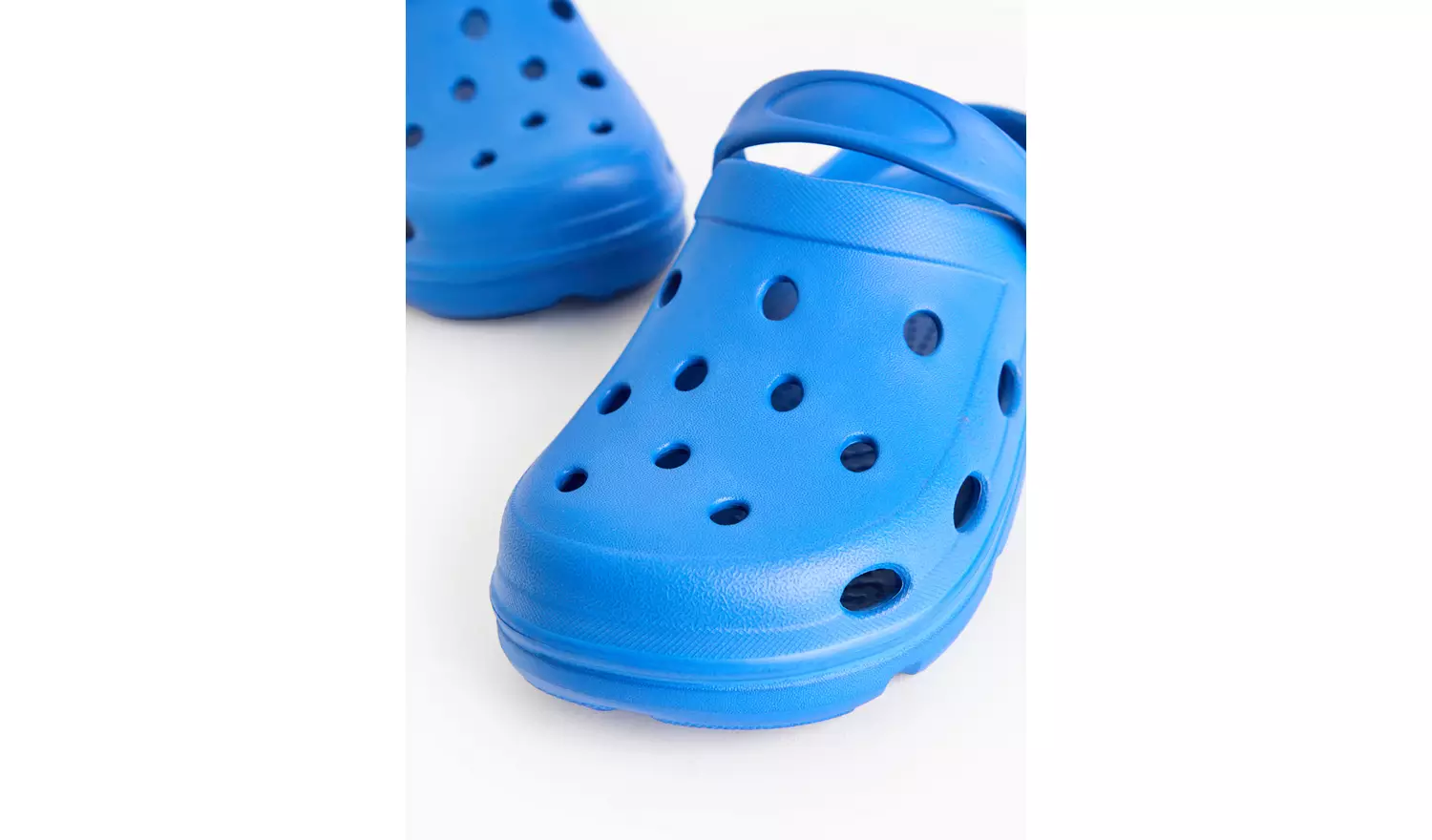 Blue Eva Ankle Strap Clogs 10-11 Infant