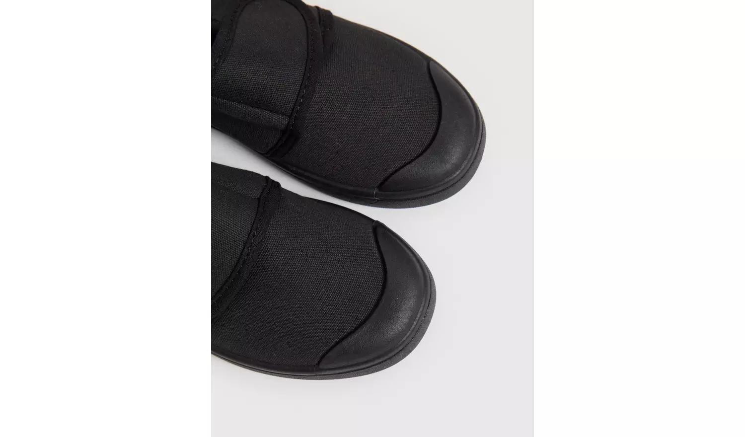 Black Unisex Micro-Fresh® Plimsolls 3