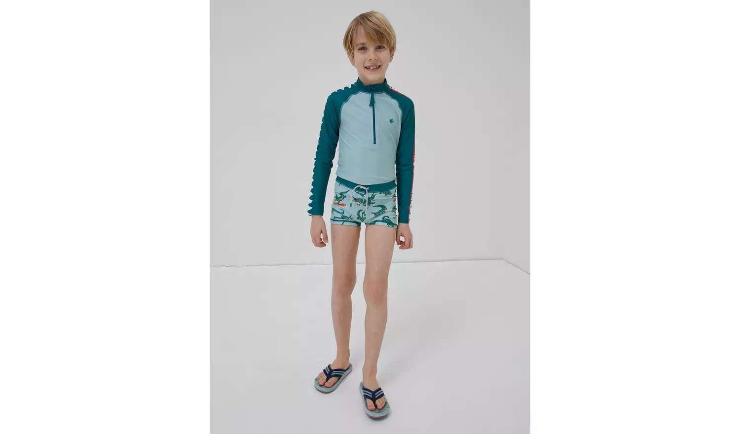 FATFACE Carter Crocodile Trunkies - 9-10 years