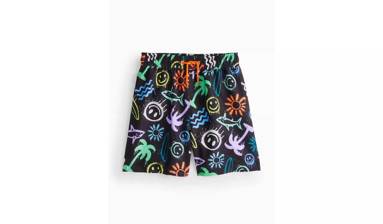Icon Paint Print Swim Shorts10 years