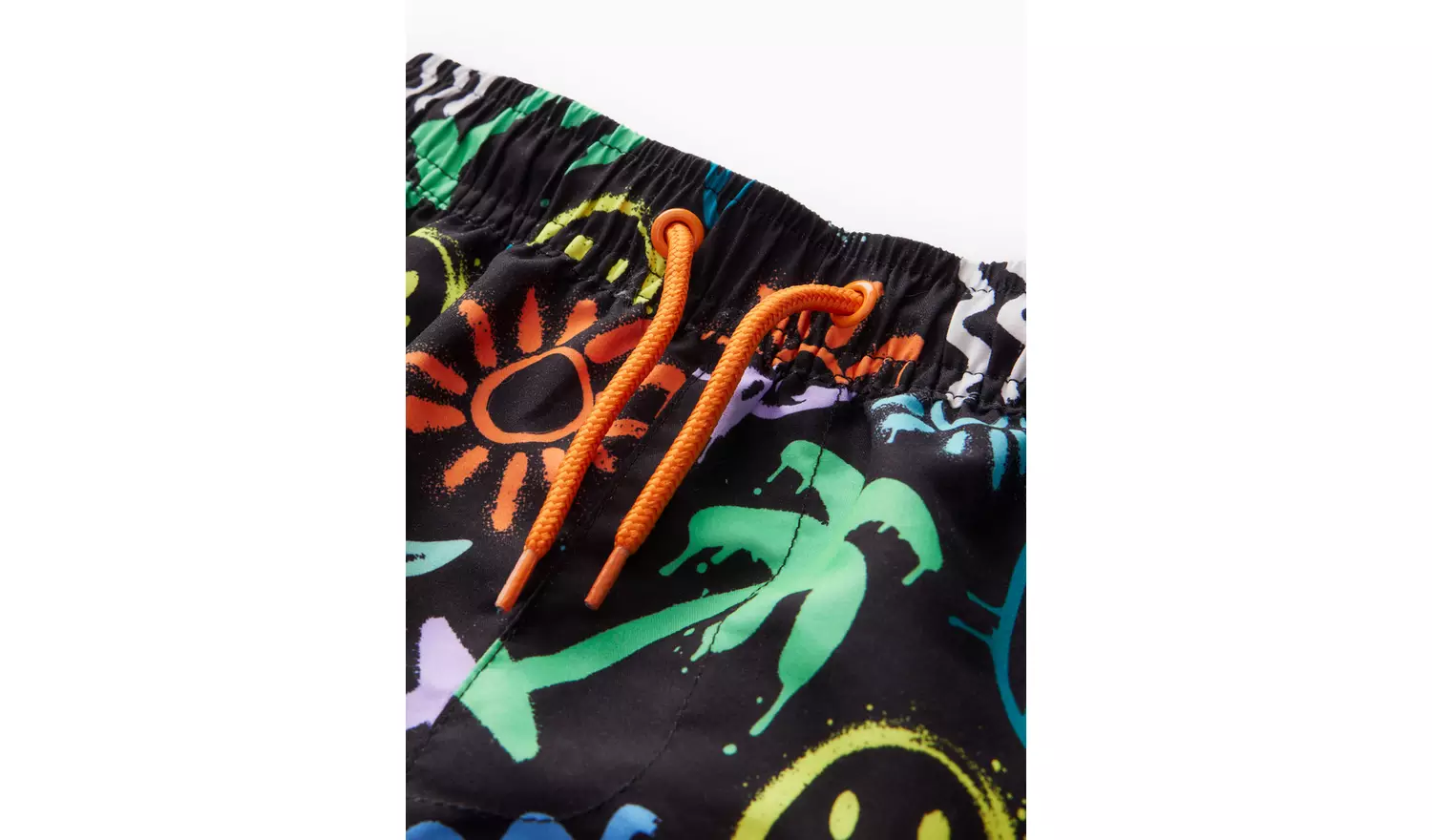 Icon Paint Print Swim Shorts10 years