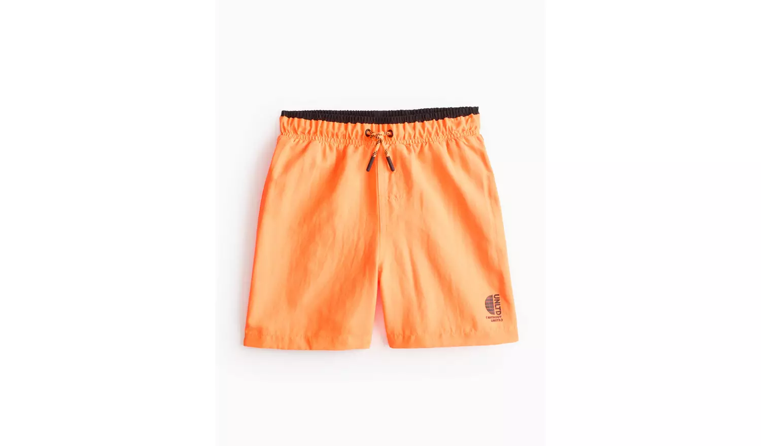 Neon Orange Contrast Swim Shorts5 years