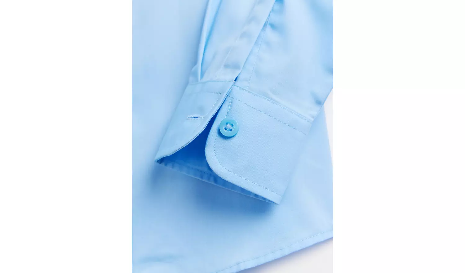 3 Pack Blue Long Sleeve School Shirts 4 years