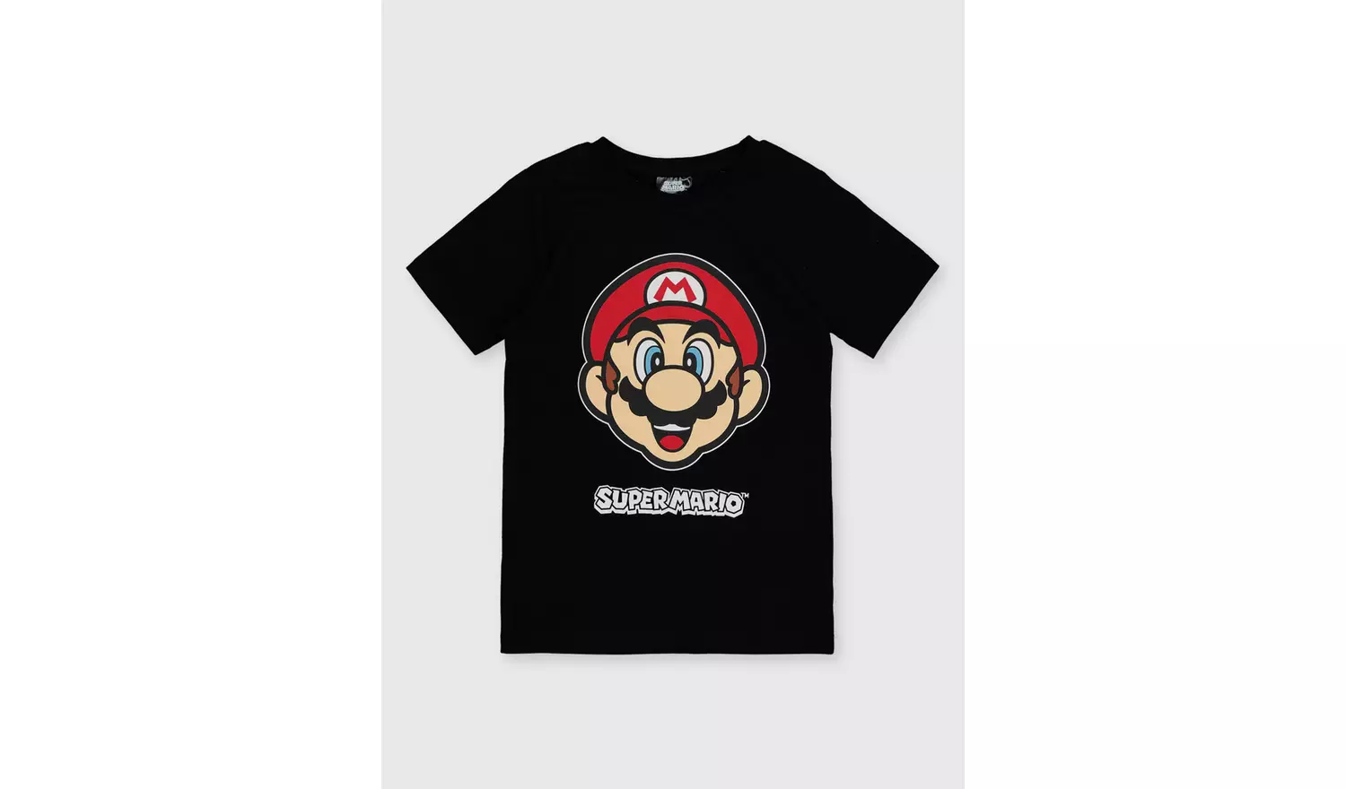 Super Mario Black T-Shirt - 3 years