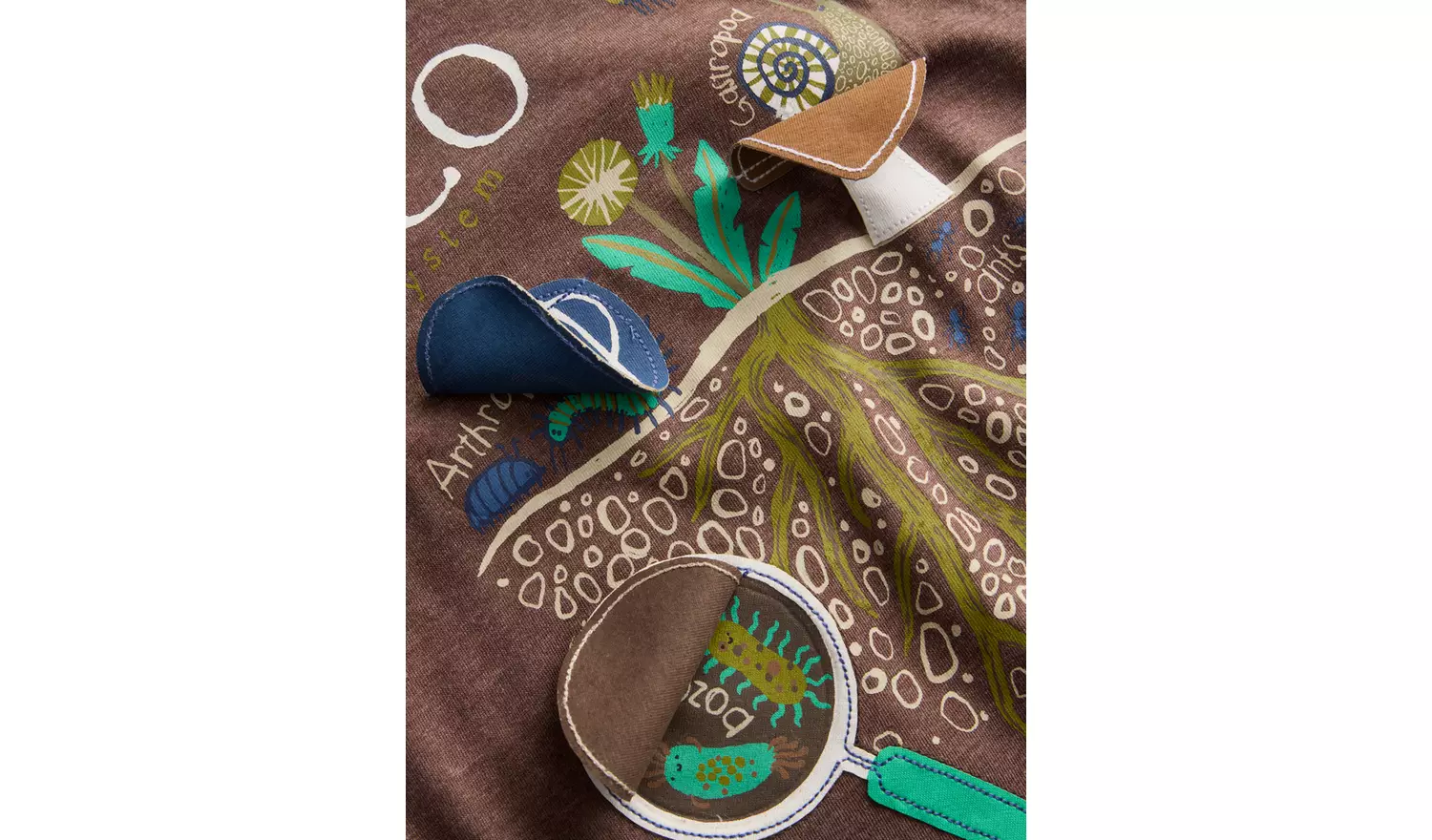 Brown Logo Print Long Sleeve Top 4-5 years