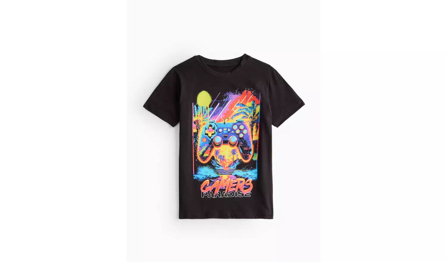Gamers Paradise Black T-Shirt 8 years