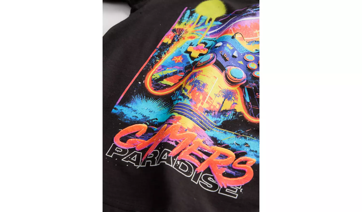 Gamers Paradise Black T-Shirt 5 years