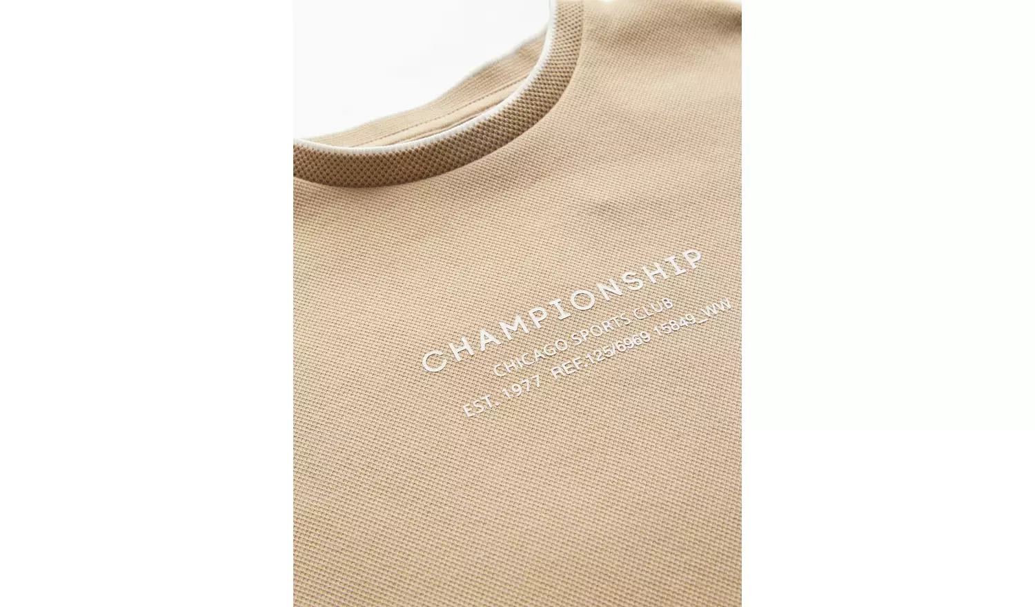 Stone Textured T-Shirt & Shorts Set 12 years