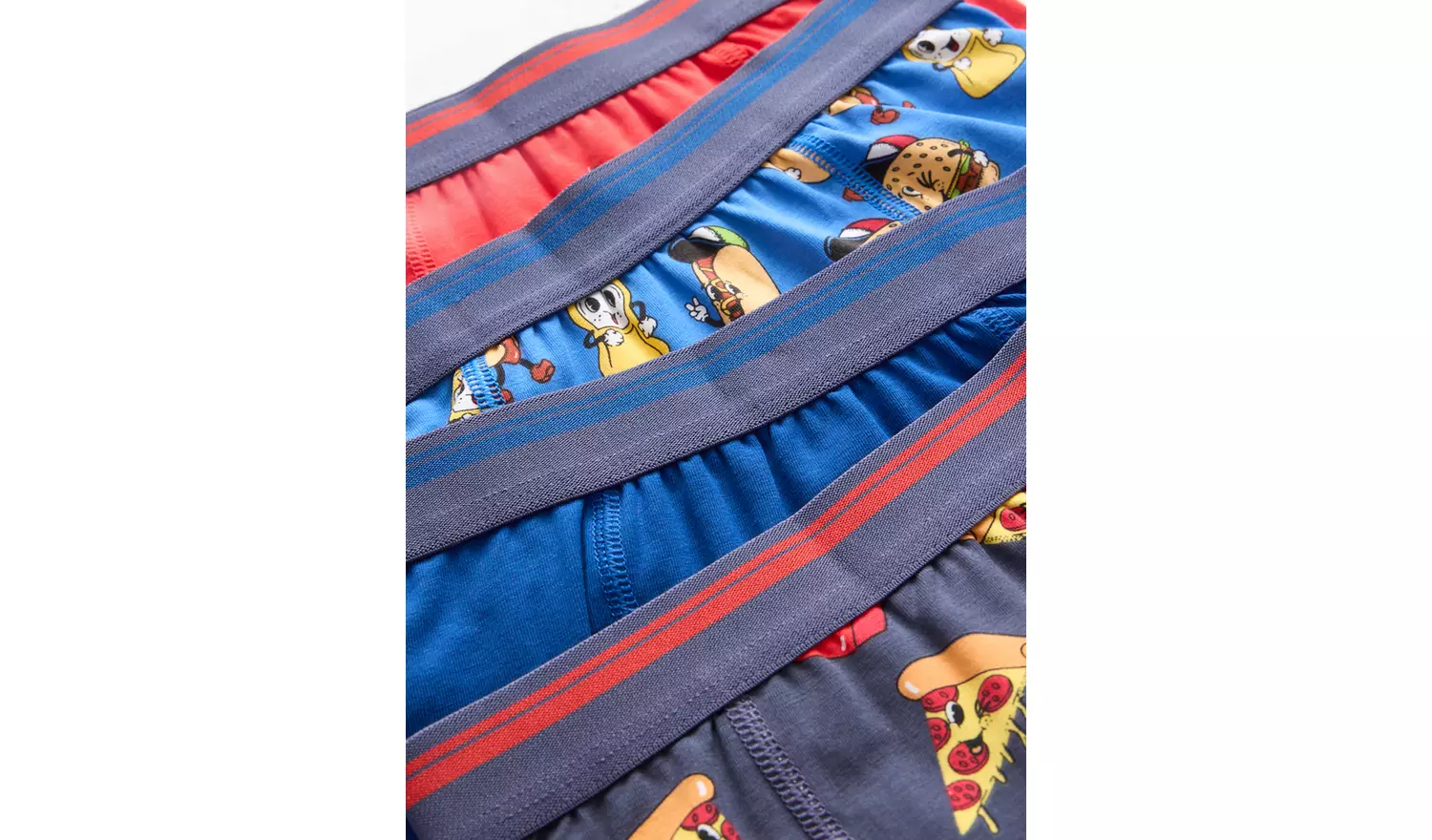 Food Printed Trunks 5 Pack8-9 years