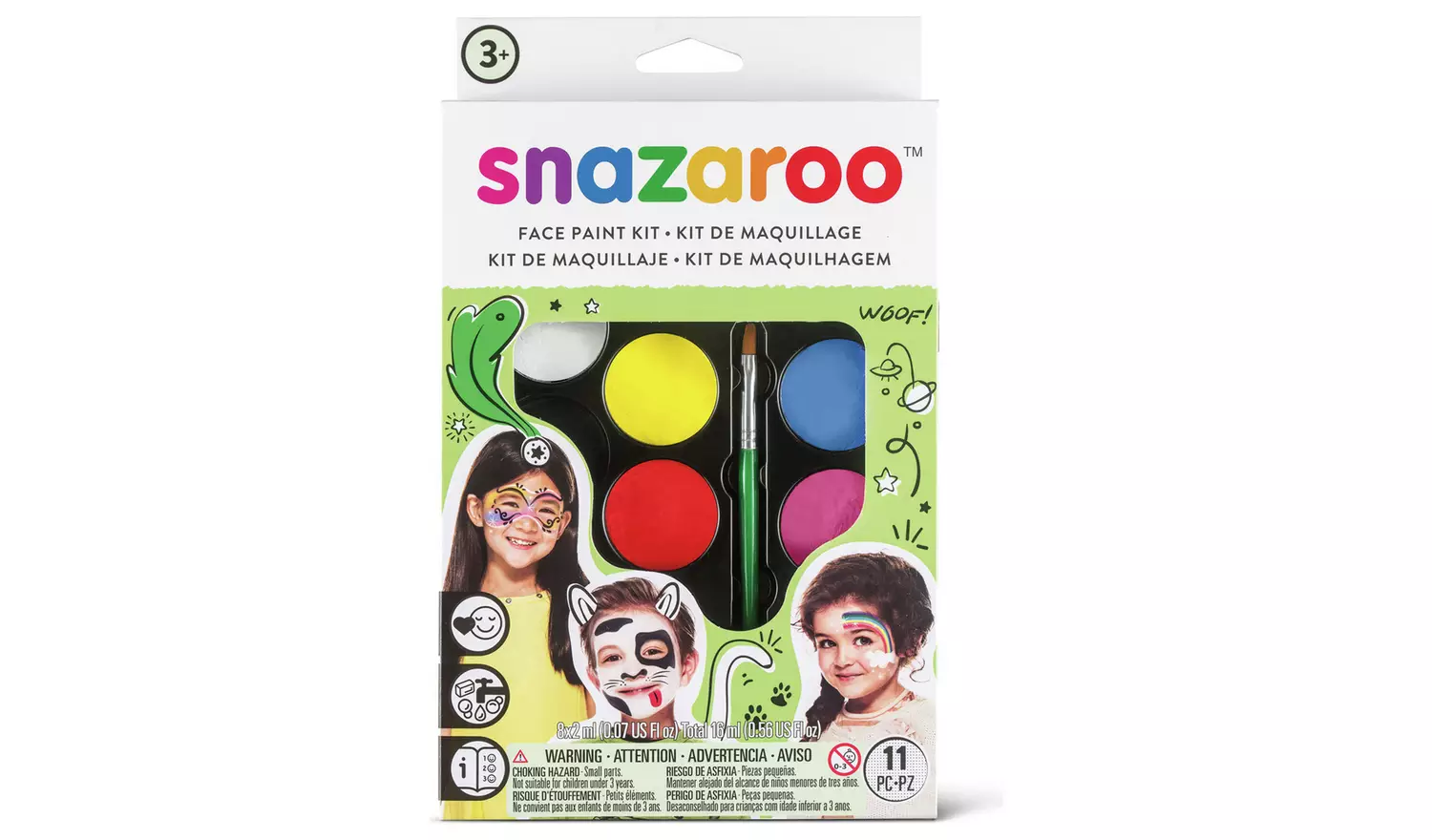 Snazaroo Rainbow Face Paint Kit