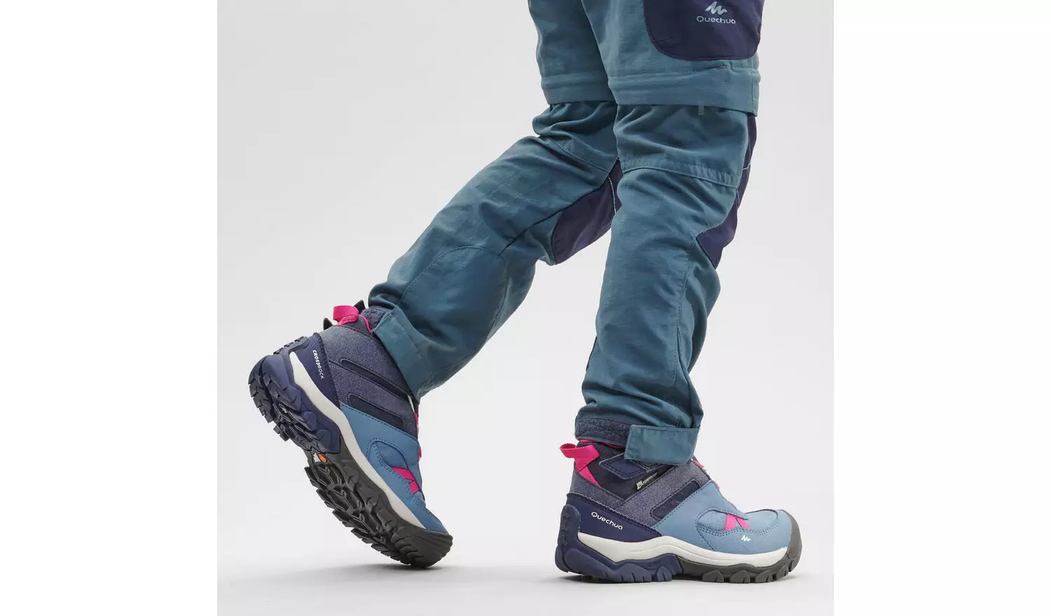 Decathlon Kids' Waterproof Walking Shoes Blue Uk 12C