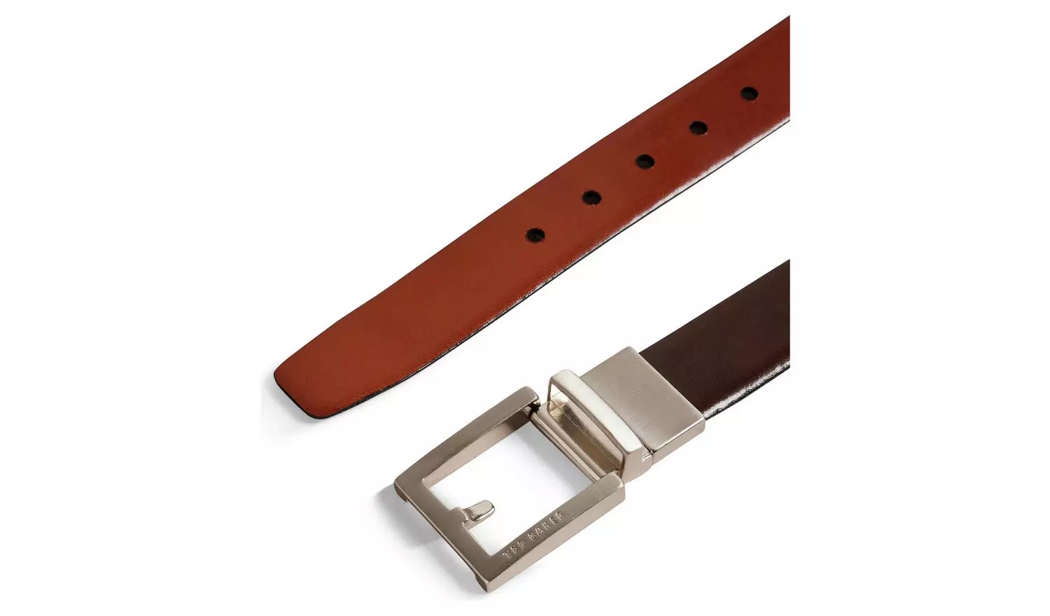 Ted Baker Katchup Brown Leather Belt - Size 36