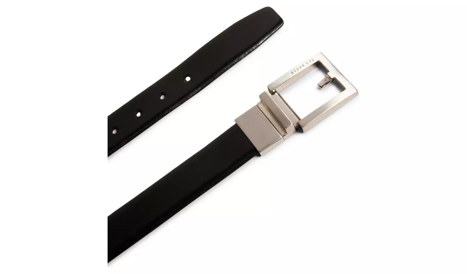 Ted Baker Katchup Black Leather Belt - Size 36