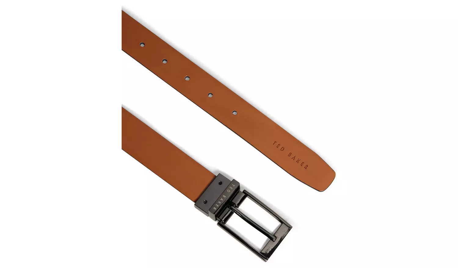 Ted Baker Crafts Tan Leather Belt - Size 32