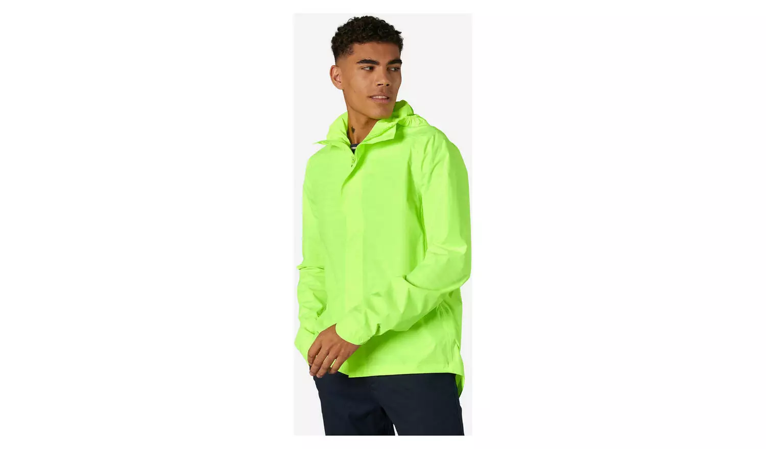Decathlon Men'S Waterproof Cycling Jacket - Neon Yellow S