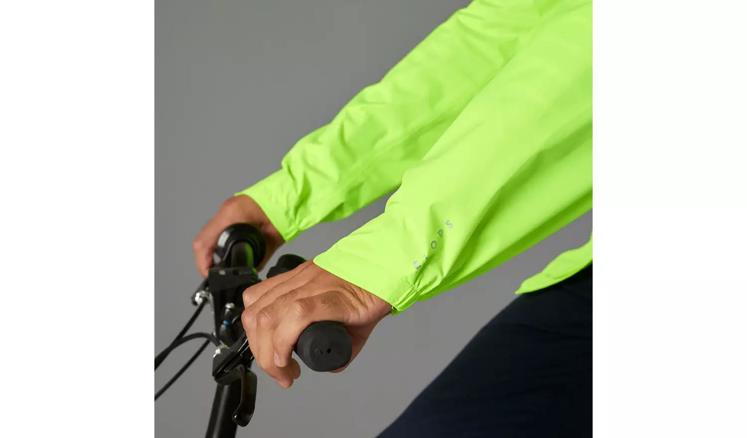 Decathlon Men'S Waterproof Cycling Jacket - Neon Yellow S