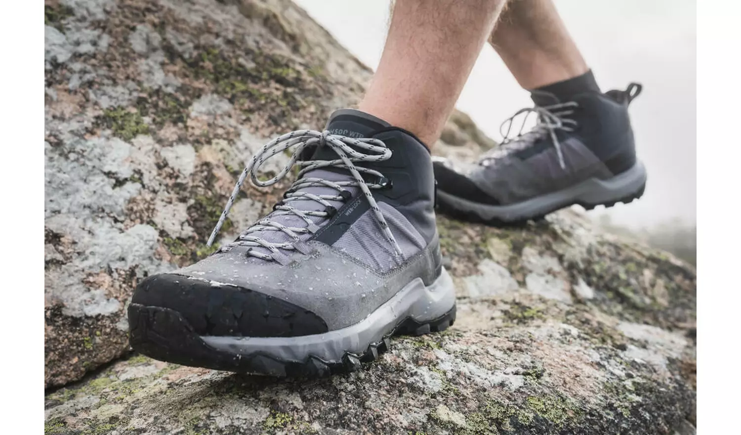 Decathlon Men'S Waterproof Hiking Shoes Grey Uk 5.5