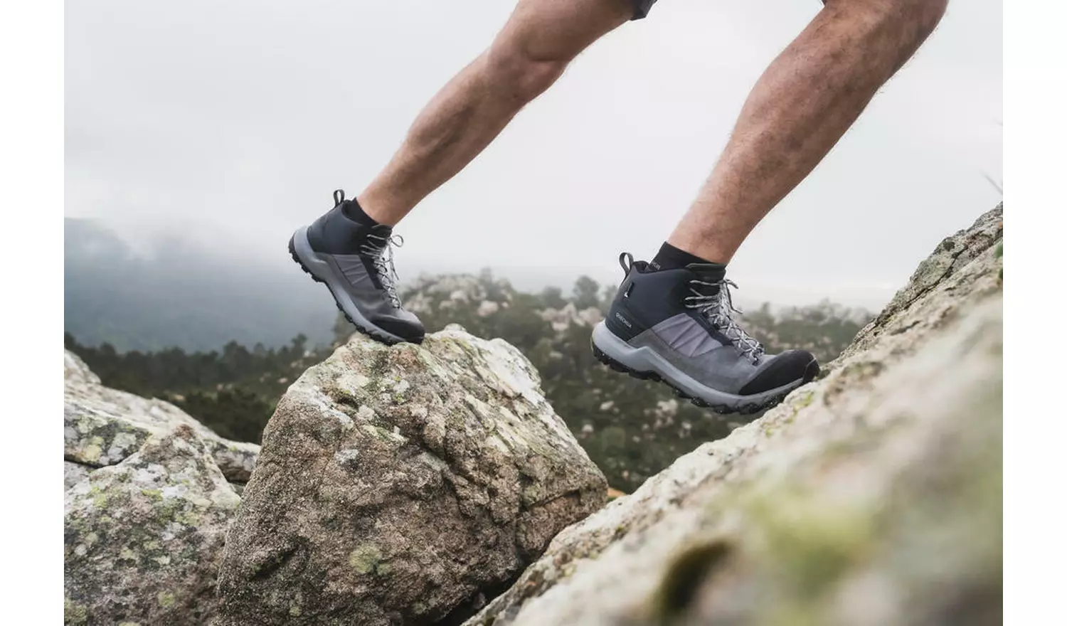 Decathlon Men'S Waterproof Hiking Shoes Grey Uk 6.5