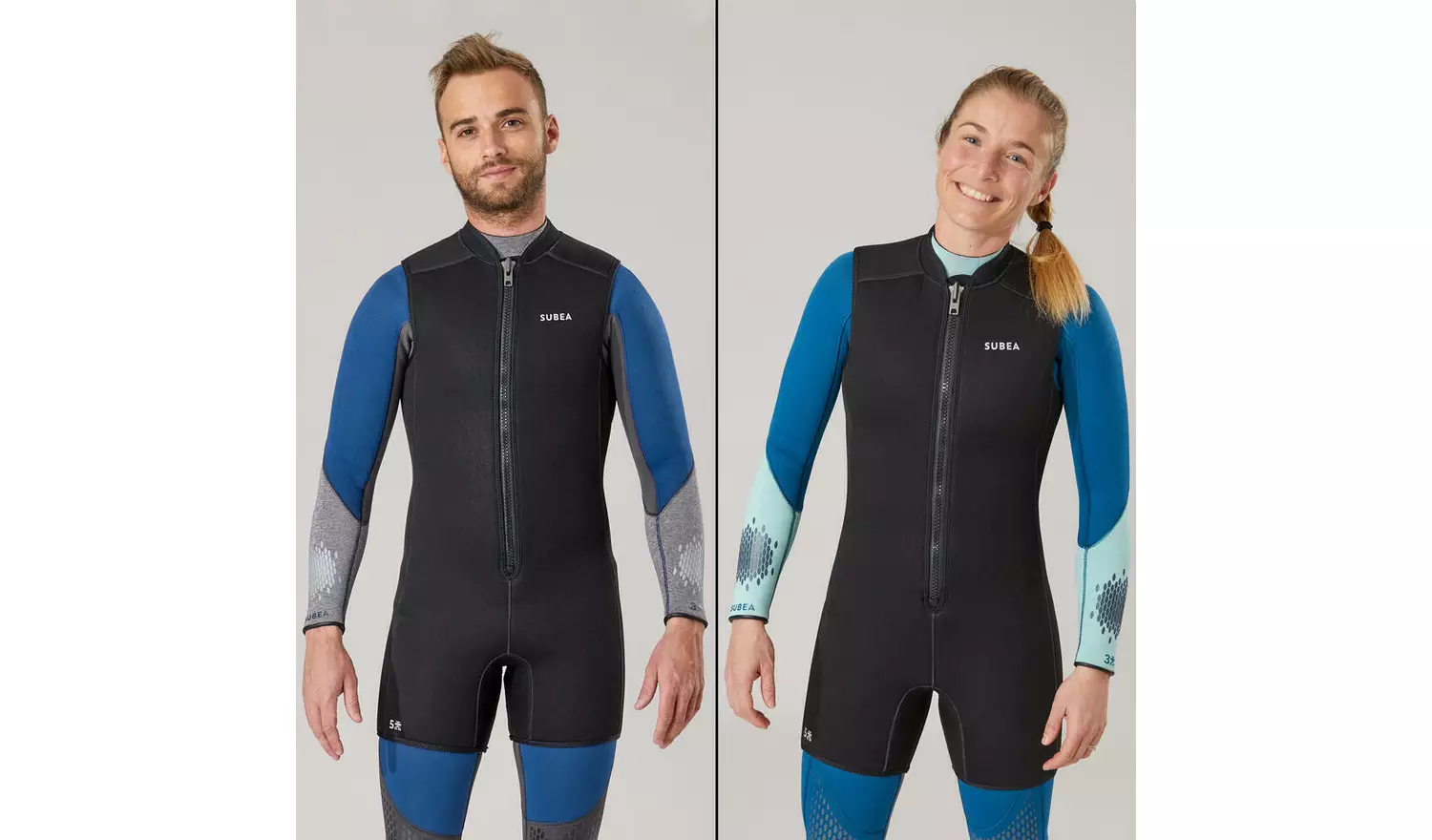 Decathlon Neoprene Scuba Diving Shorty Oversuit 5.5 mm XL