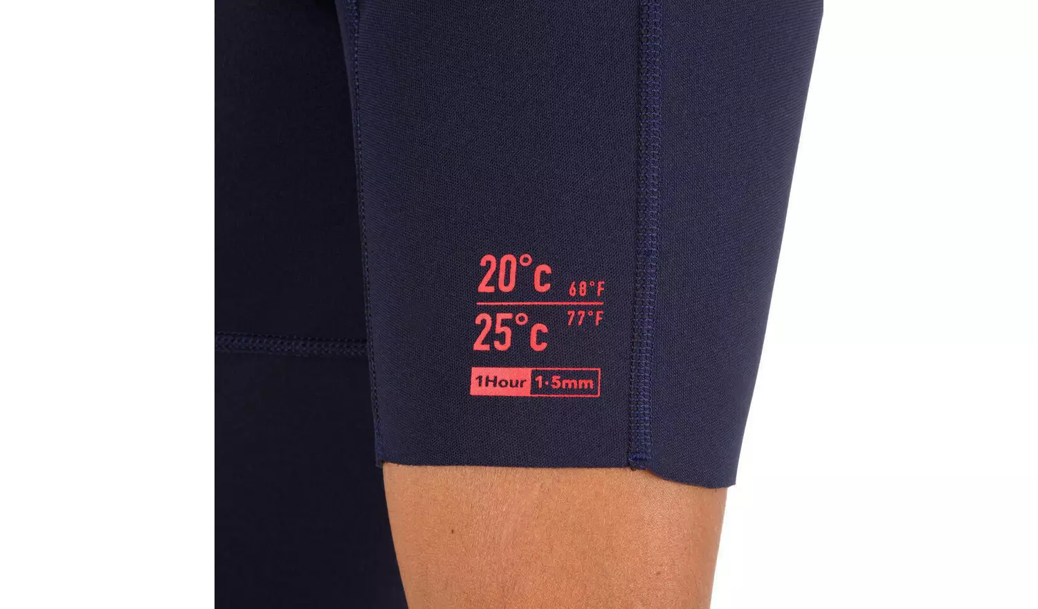 Decathlon Mens 1.5mm Surfing Neoprene Shorty Wetsuit 100 2XL