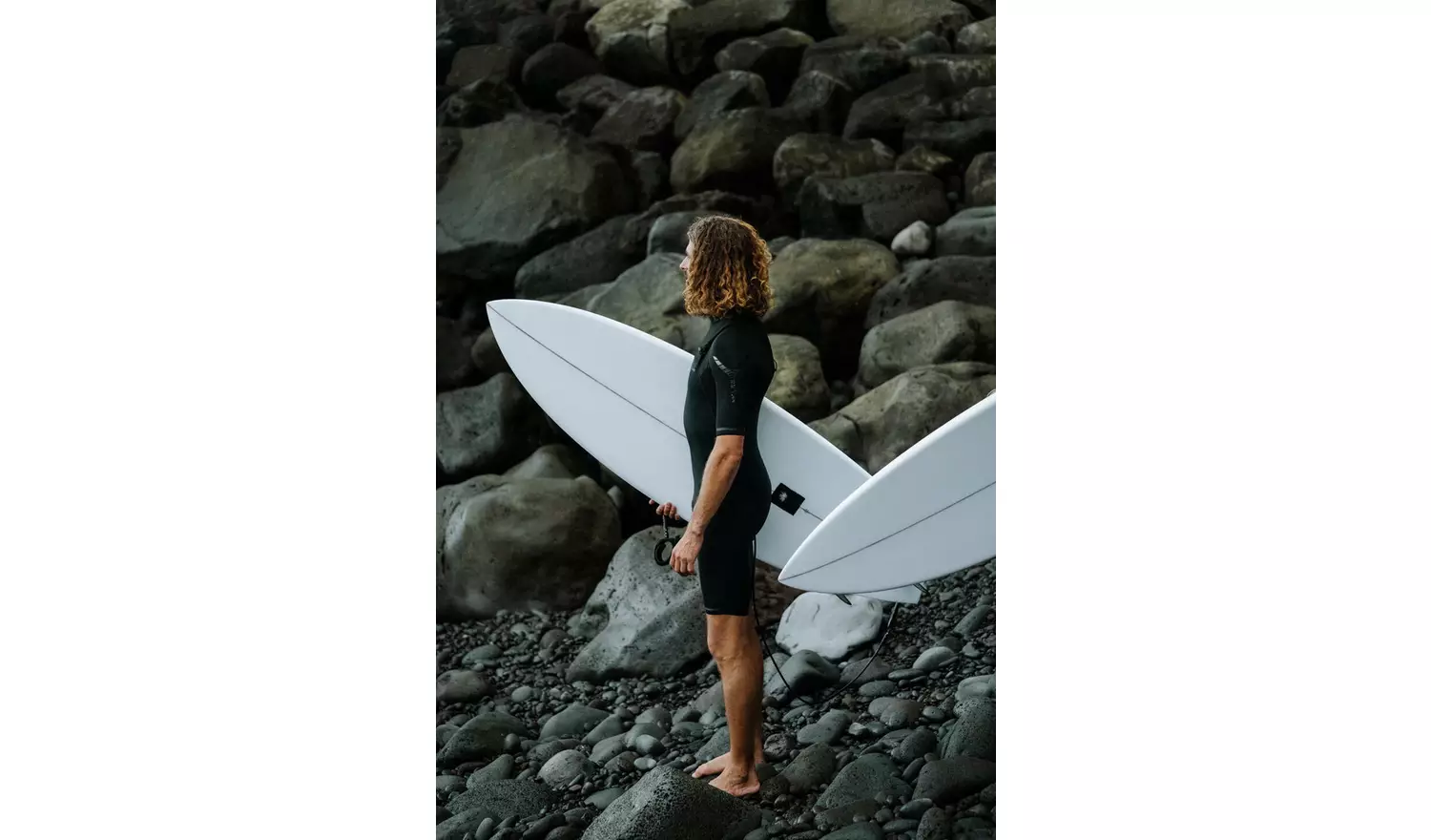 Decathlon Men's Surfing Neoprene shorty wetsuit 900 M