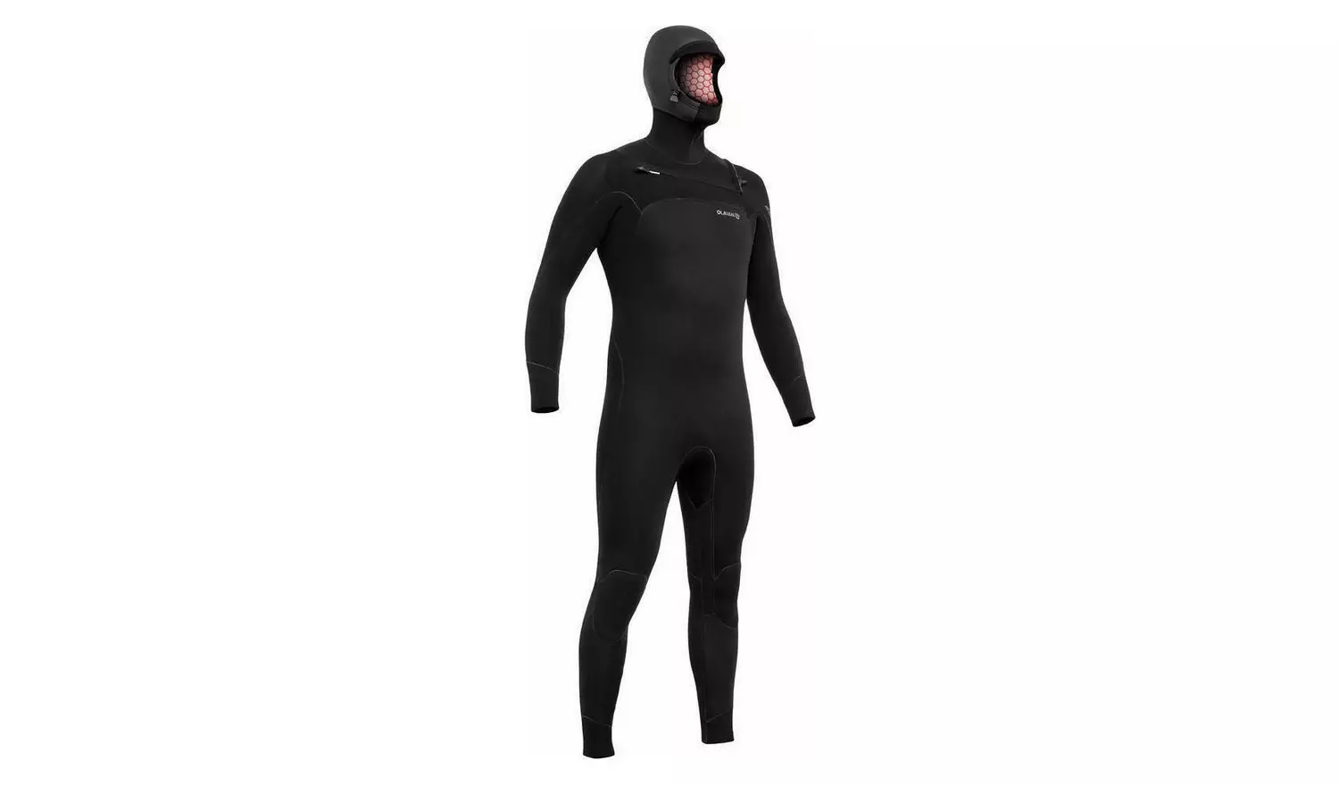 Decathlon Men's Surfing 5/4 mm Neoprene Wetsuit with Hood M