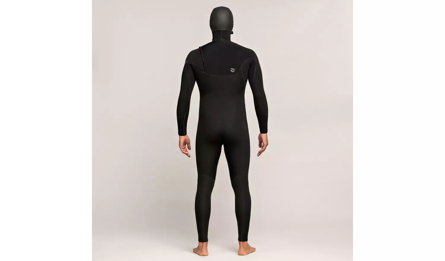 Decathlon Men's Surfing 5/4 mm Neoprene Wetsuit with Hood L