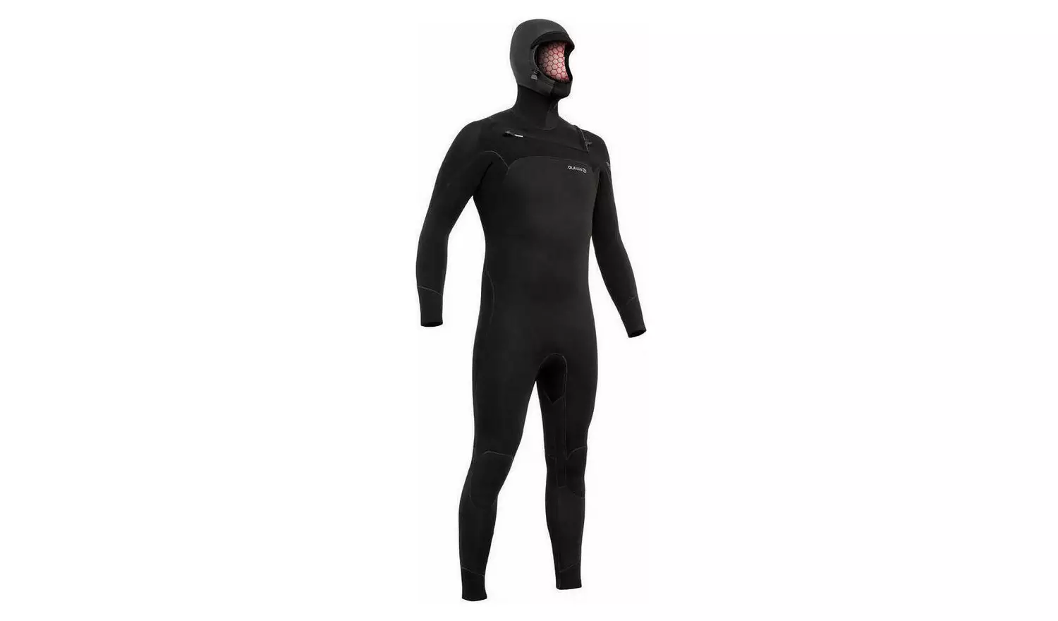 Decathlon Men's Surfing 5/4 mm Neoprene Wetsuit with Hood XL