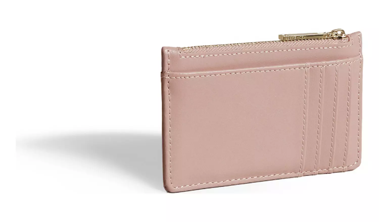 Ted Baker Flower Pink Zip Card Holder