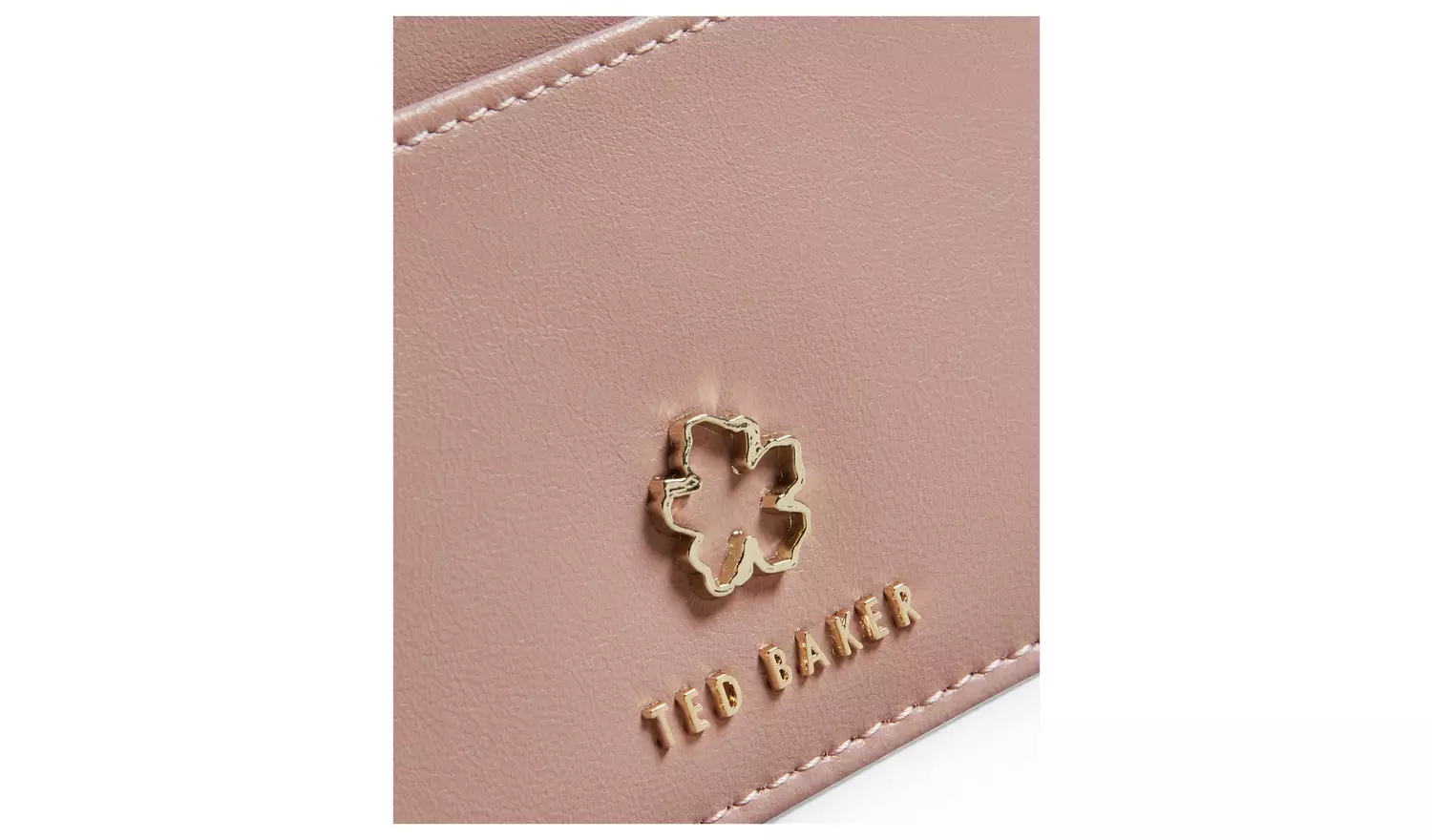 Ted Baker Flower Pink Zip Card Holder