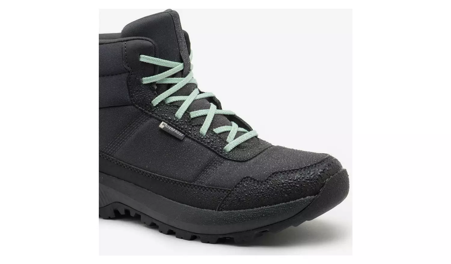 Decathlon Women'S Waterproof Mid Hiking Boots - Green Uk 6.5