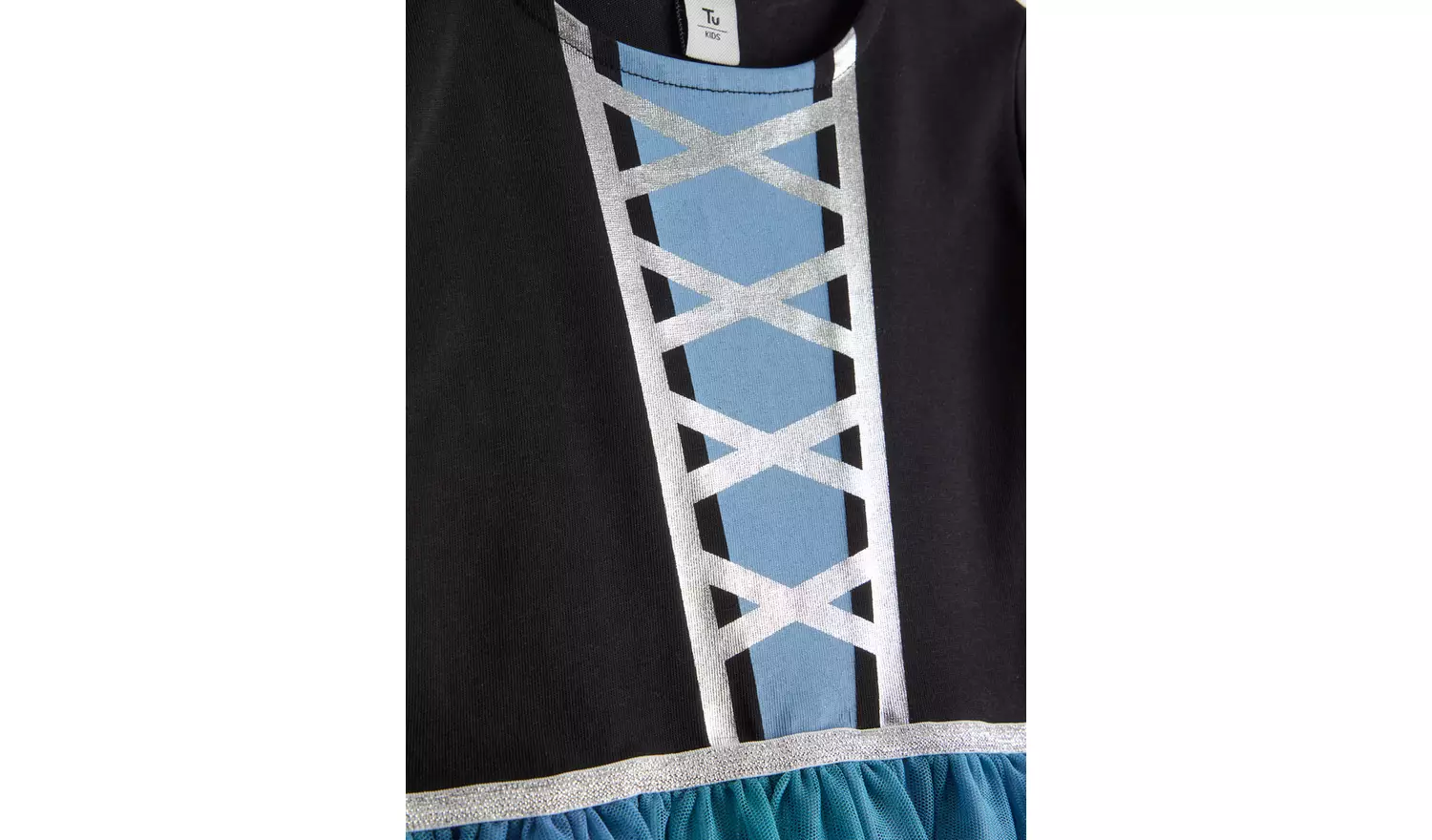 Halloween Blue Witch Tutu Dress 5 years