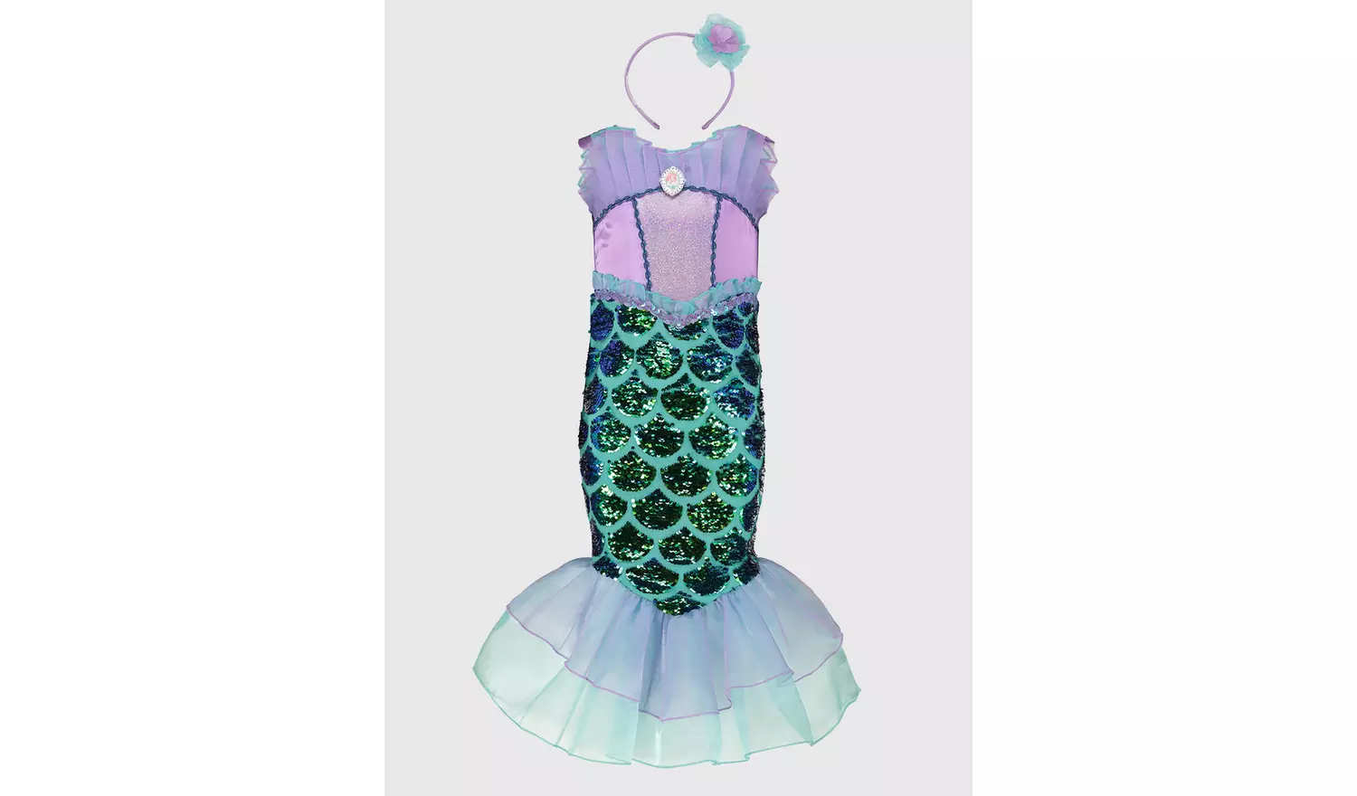 Disney Lilac Ariel Costume - 7-8 years