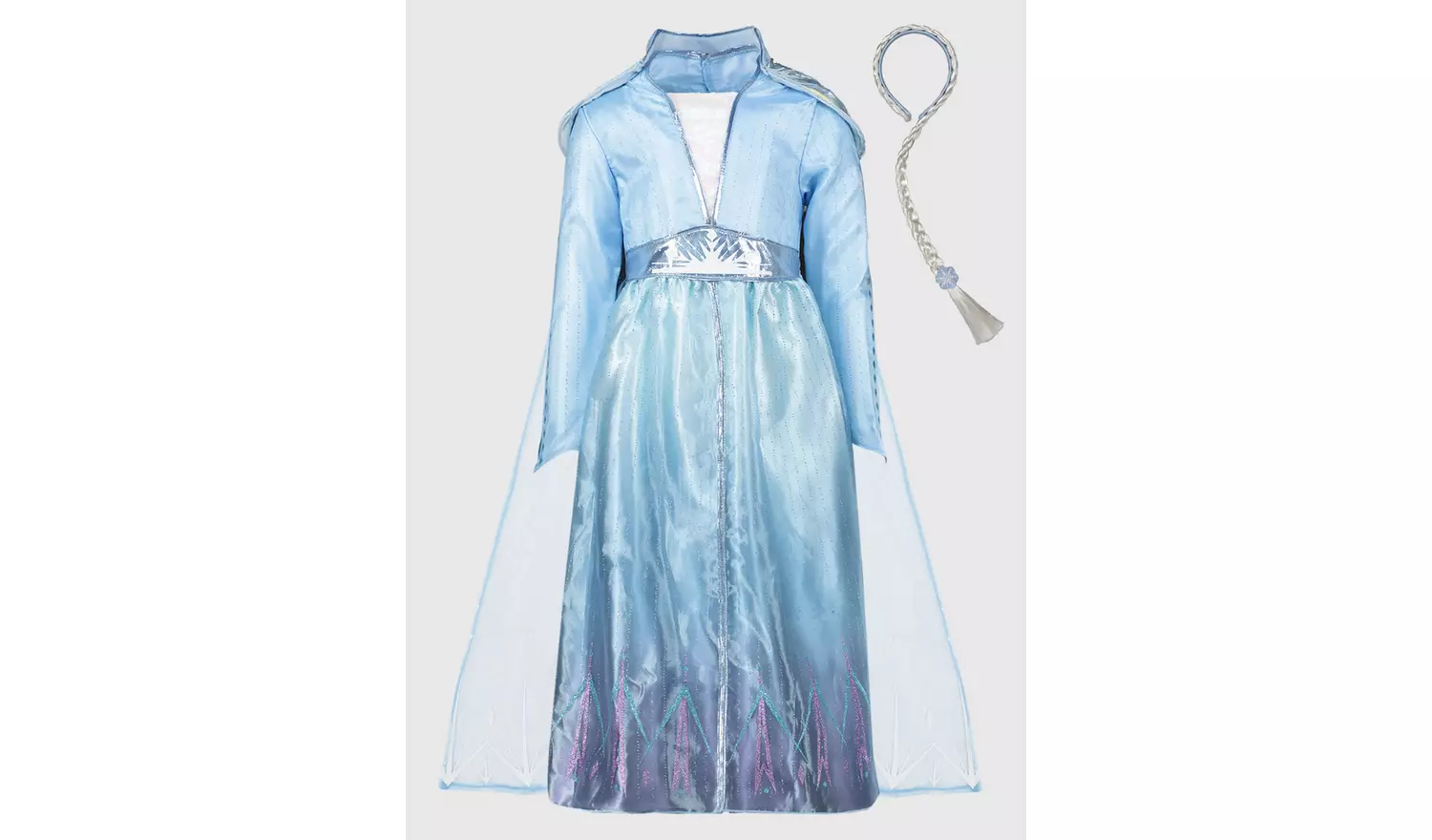 Disney Frozen Blue Elsa Costume Set 9-10 years