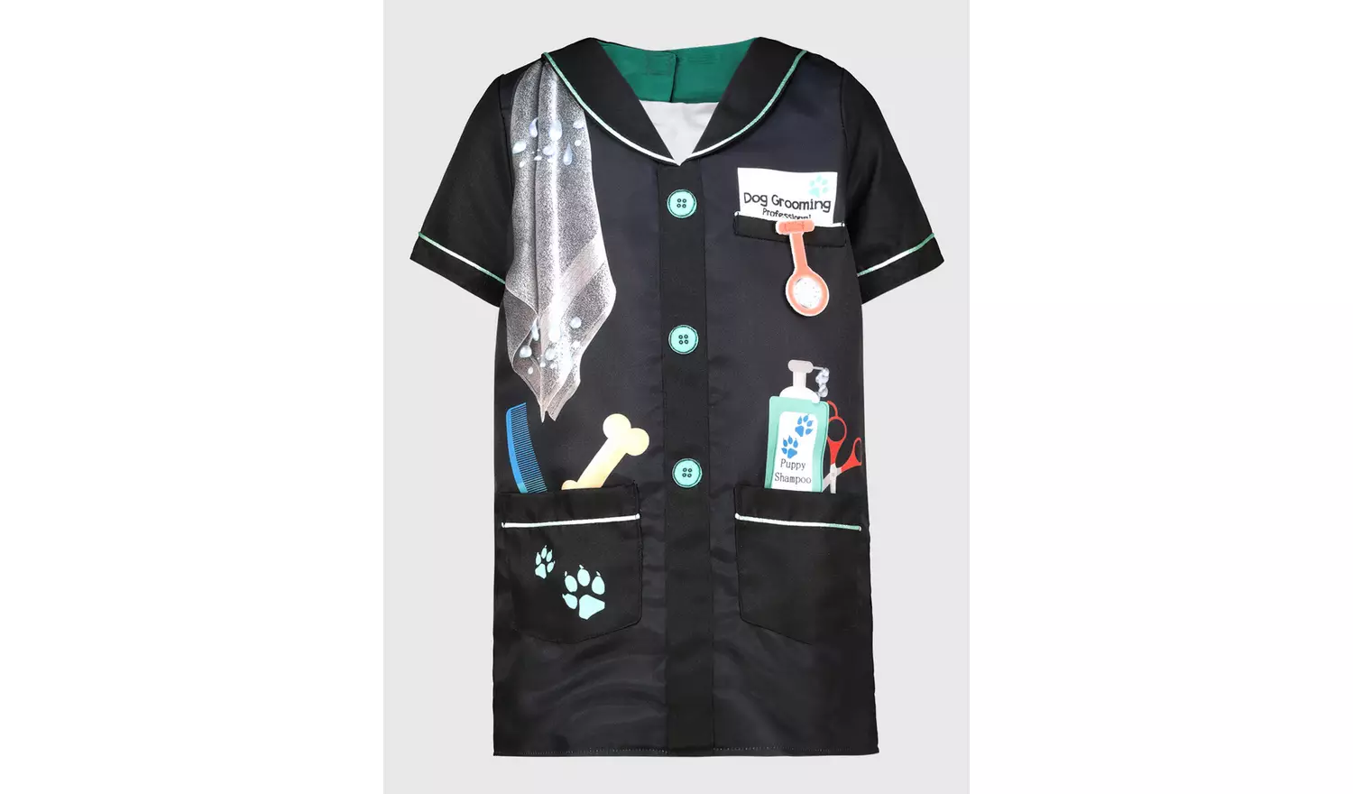 Vet & Dog Groomer Reversible Costume - 5-6 years