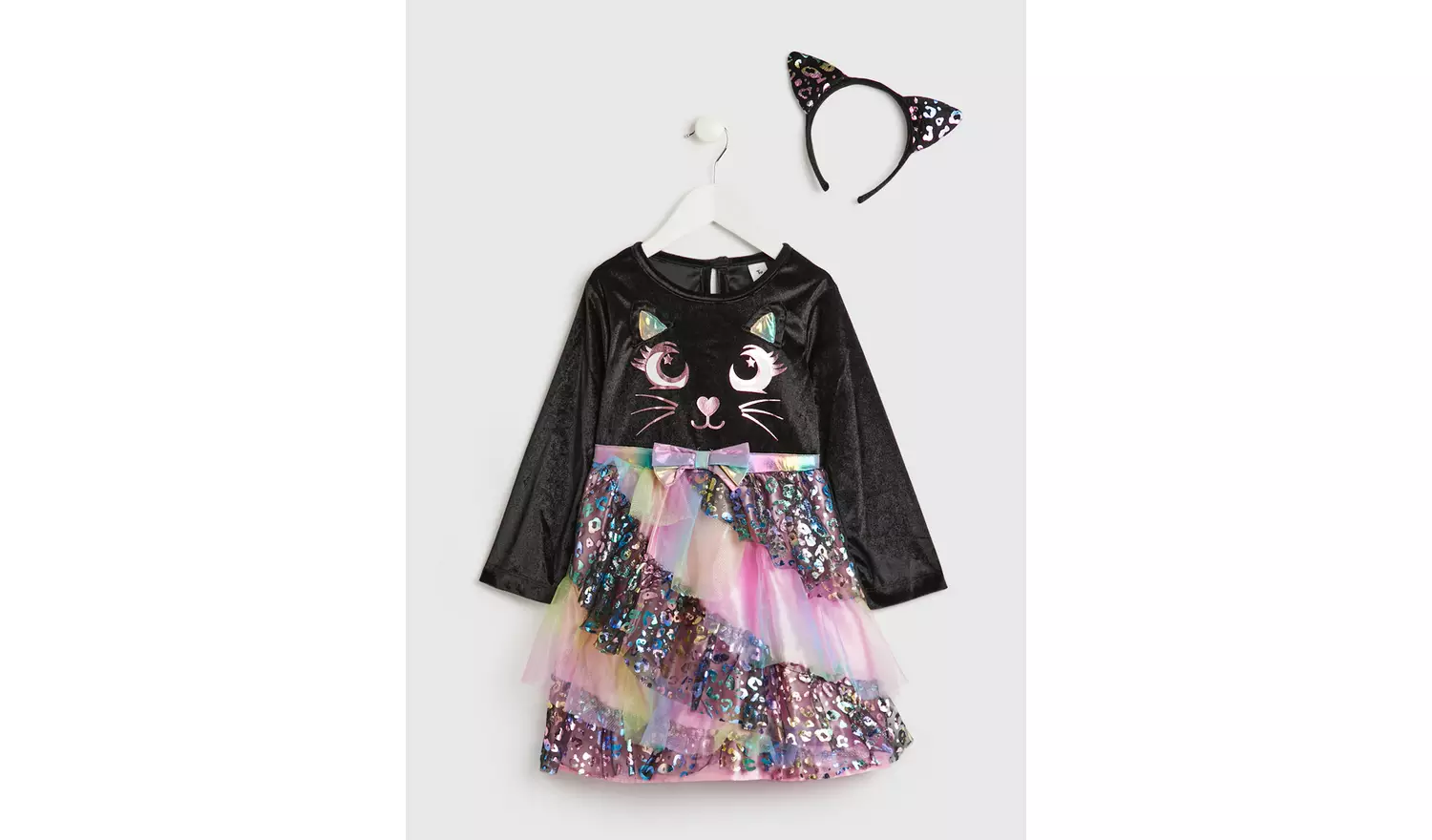 Black Cat 3 Piece Costume 9-12 months