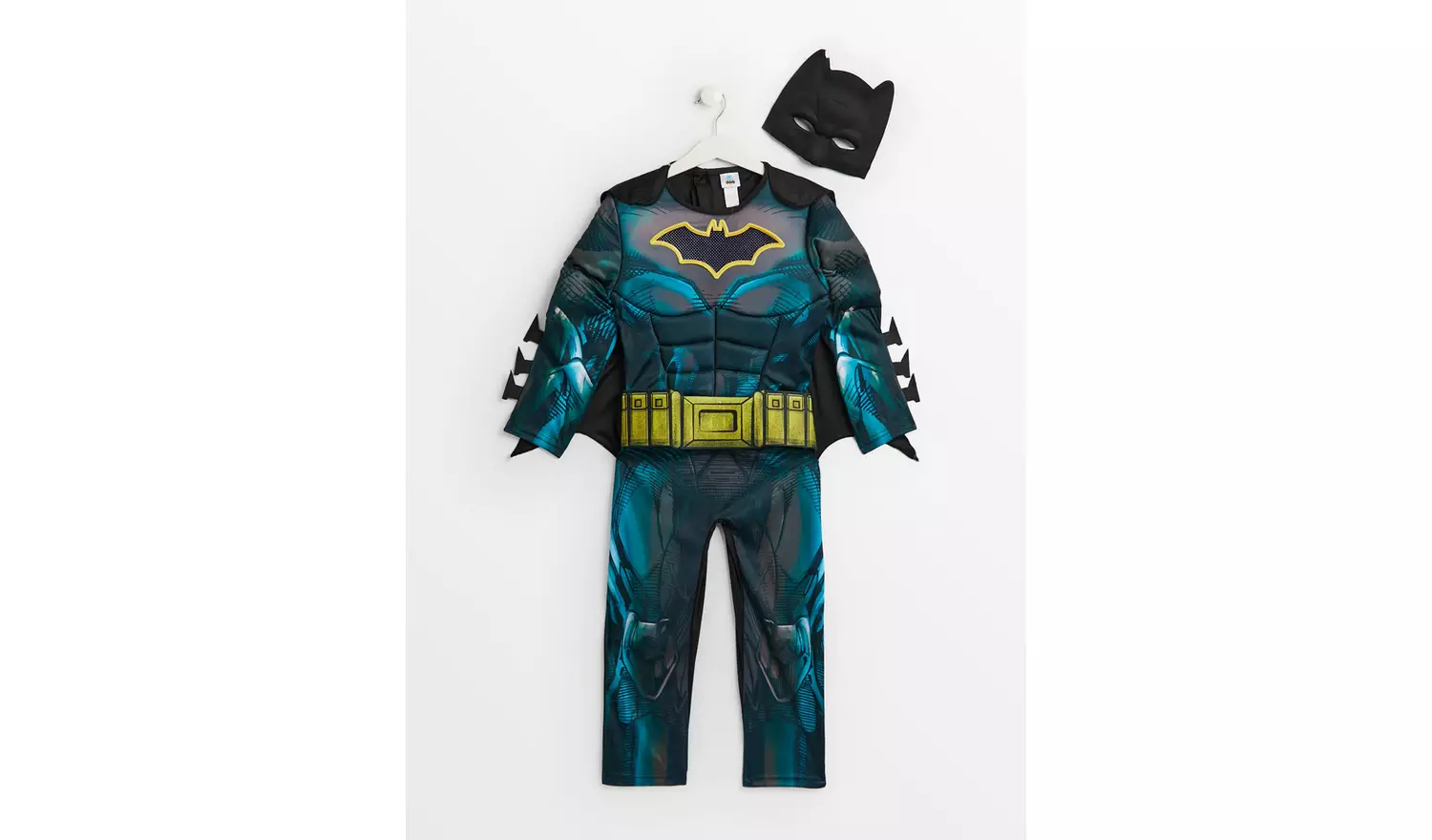 DC Comics Charcoal & Teal Batman Costume 9-10 years
