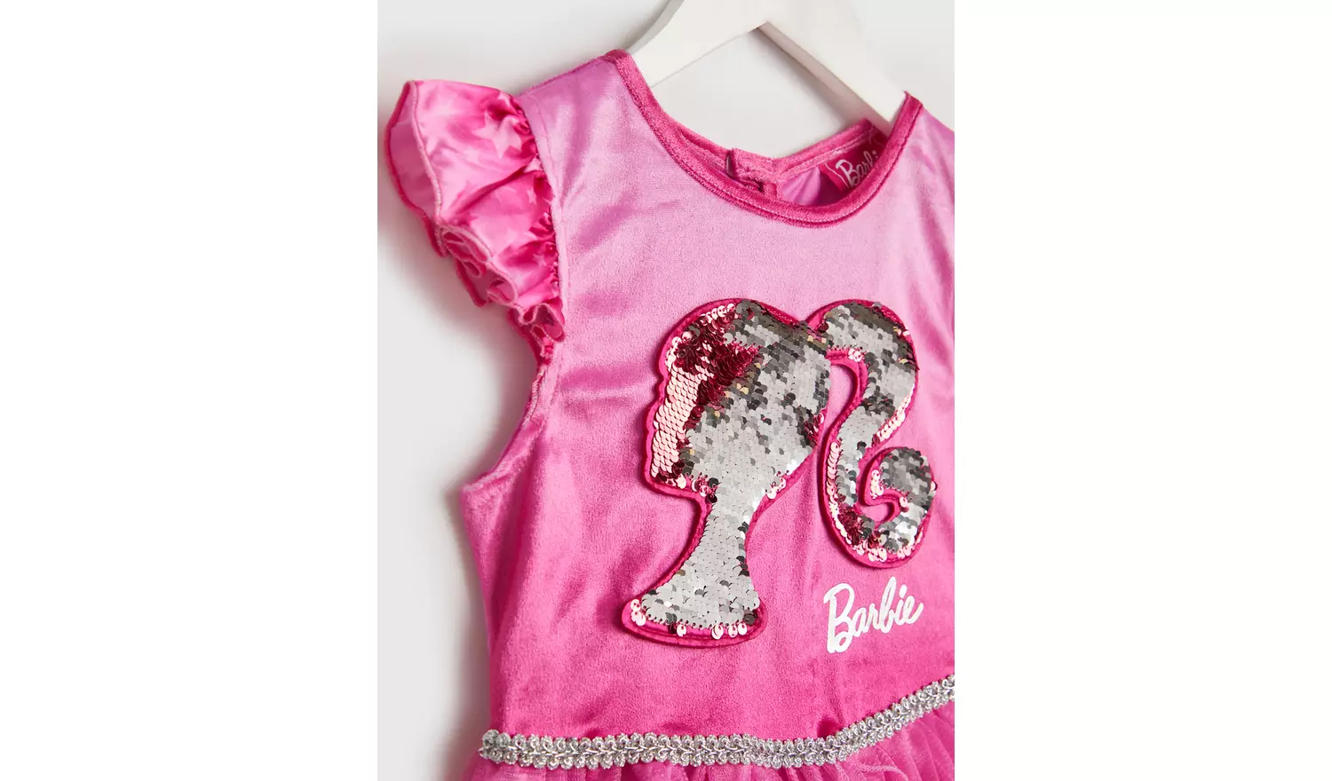 Barbie Pink Dress & Tiara 9-10 years