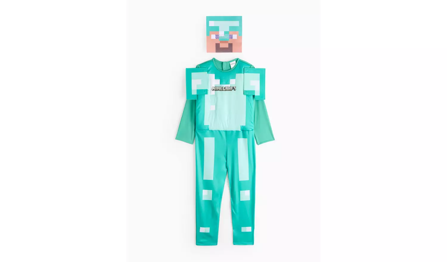Minecraft Steve Fancy Dress Costume 7-8 years